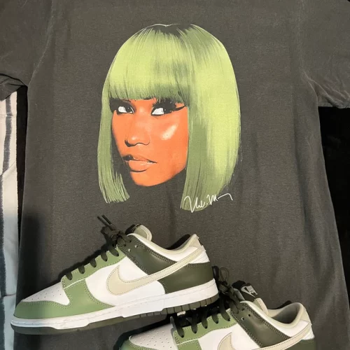 Rapper Nicki Minaj Graphic Print T Shirt Men Women Vintage Hip Hop Short Sleeve T Shirts 100% Cotton Casual Oversized T-shirts photo review