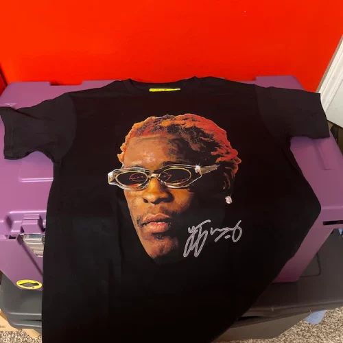 YOUNG THUG T-SHIRT | Rap Tee Concert Merch Kanye Thugger Slime Season photo review