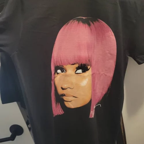 Rapper Nicki Minaj Graphic Print T Shirt Men Women Vintage Hip Hop Short Sleeve T Shirts 100% Cotton Casual Oversized T-shirts photo review