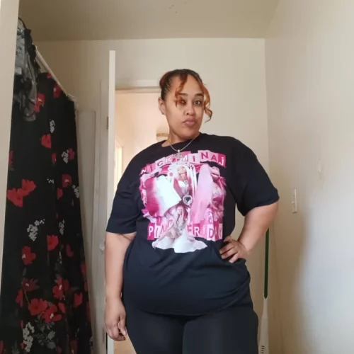 Nicki Minaj Pink Friday 2 T Shirt Men's Women Fashion Hip Hop T-shirt Tops Oversized T-shirts photo review